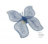 MOTYL  ABACA GRANATOWY 20 CM   CM