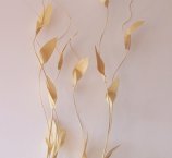 LIŚĆ DEKORACJA 135 cm WYBIELANY