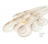 CANE COIL 50 CM NATURALNE PAWIE OCZKA 12szt w opakowaniu