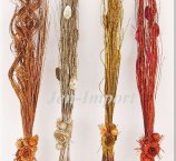 BUKIET Z SUSZU KOLOROWO-ZŁOTY KOLOR MIX 65 CM