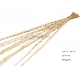 TING TING BUKIET BIAŁE KORALIKI 90 cm (12 sztuk)