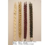 LIŚĆ PALMY BIELONY PLECIONY-SPIRALA 150 CM