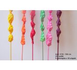 LIŚĆ PALMY PLECIONY KOLOROWE SPIRALA 150 CM