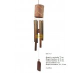 DZWONKI WIETRZNA DOMEK BAMBUSOWY DEKORACJA 75 CM. Waga 330 gram.