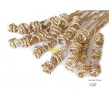 TAIL STEP SPRING ZŁOCONY KOLOR sprężynki do bukietu 50 cm 12 szt/opak