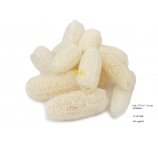 LUFA MINI BIELONA 12 SZT/OPAK 6-10 cm