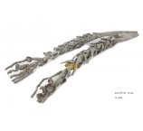 GAŁĄZKA KOKOSOWA- COCO TWIG PRZECIERANY BIAŁY KOLOR 50-70 CM