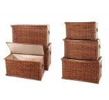 Kufer kosz ratan na bieliznę na drewno kominkowe wieszaki na ścianę